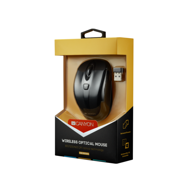 Ergonomic and compact mouse (CNR-MSOW06R) - 5